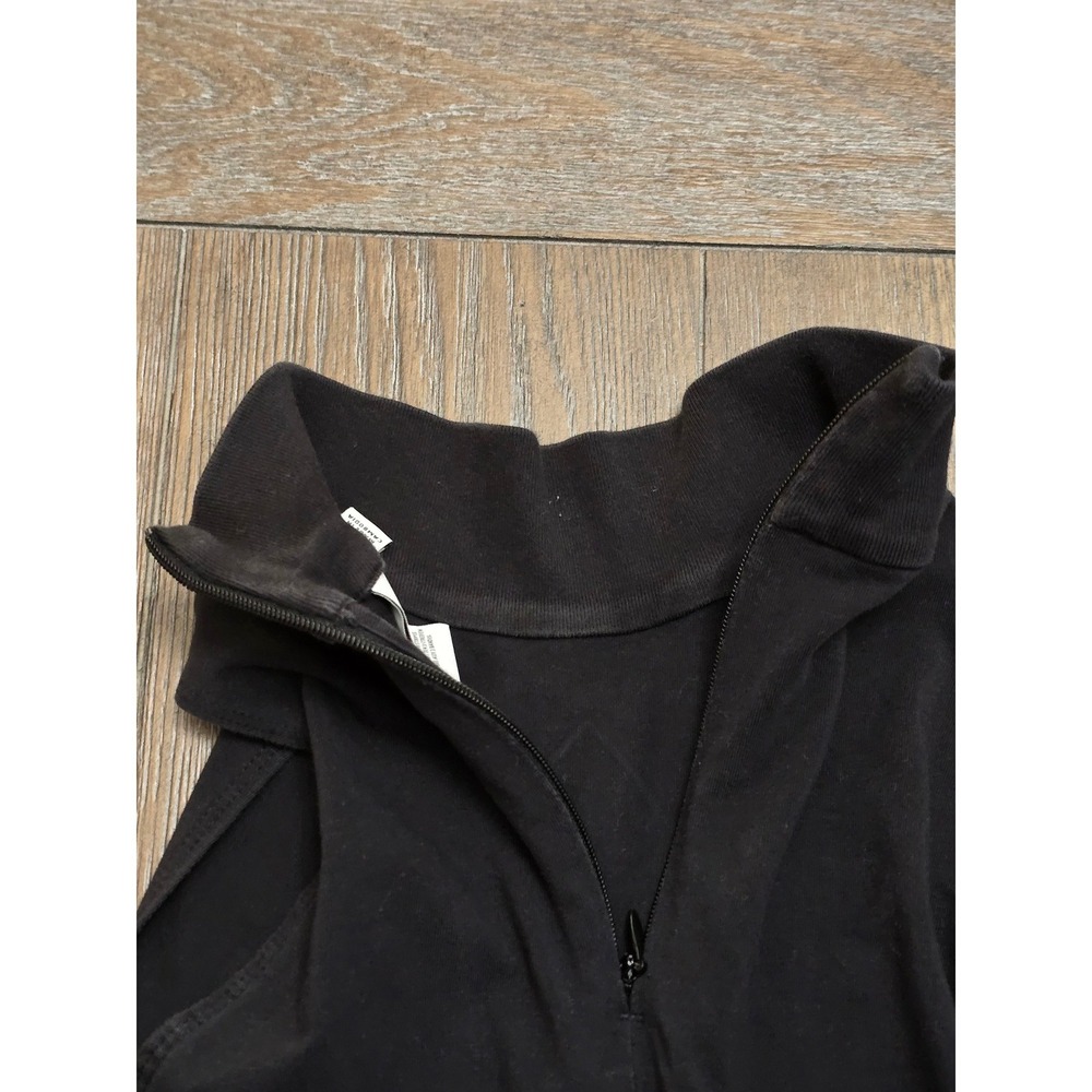 Adidas Originals Mock Neck Tricolor Trefoil Tank Dress US L Black - Picture 10 of 11